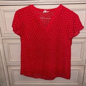 Maurices flutter sleeve blouse